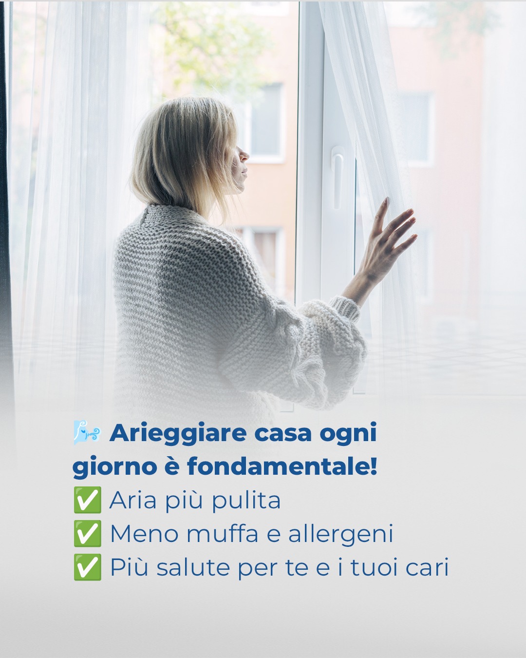 💧 L’umidità in casa cresce ogni giorno, senza che te ne accorga: docce, cucina, respiro…
Se non arieggi, rischi muffa, aria viziata e problemi di salute. 😷
🌬 Con poche semplici azioni, invece, mantieni l’aria fresca e pulita tutto l’anno.
Apri le finestre qualche minuto, ogni giorno, e fai respirare la tua casa!
#AriaPulita #VivereMeglio #SaluteInCasa #Umidità #Posatime