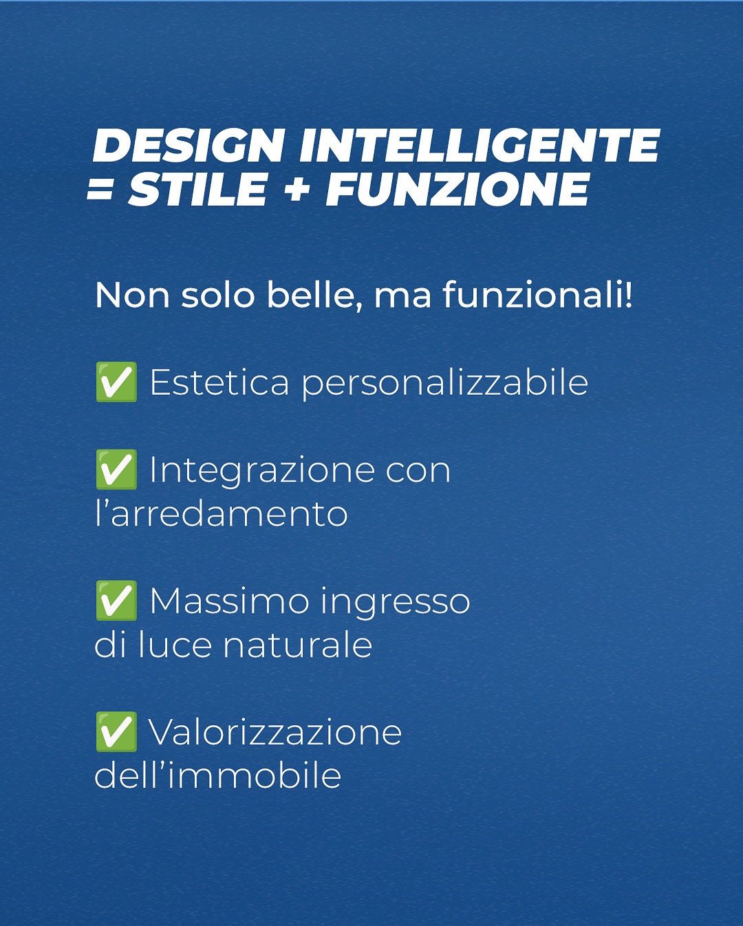 Ogni casa ha il suo stile. Le finestre giuste lo completano!
👉 Scopri il modello perfetto per i tuoi ambienti, contattaci per una consulenza su misura.