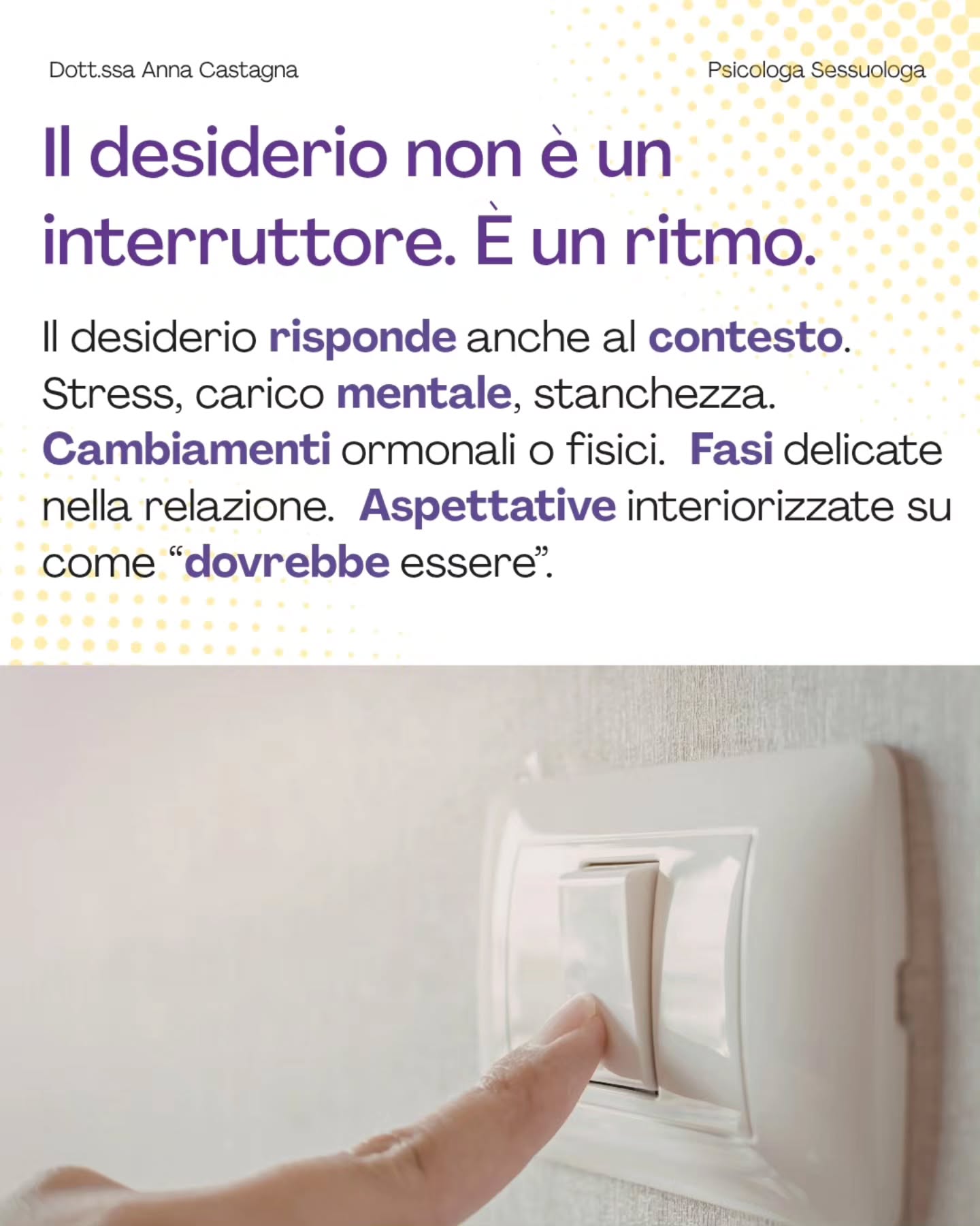 Quando il desiderio cambia può far paura. Non sempre è una mancanza: a volte è un passaggio legato al momento che stai vivendo. Capirlo può fare la differenza 🌿
Se vuoi approfondire, trovi la guida gratuita “E’ NORMALE CHE A VOLTE NON MI VENGA VOGLIA?” nel link in bio.❤️
#desiderio #calodeldesiderio #sessualitàconsapevole #intimità #relazionedicoppia benesseresessuale