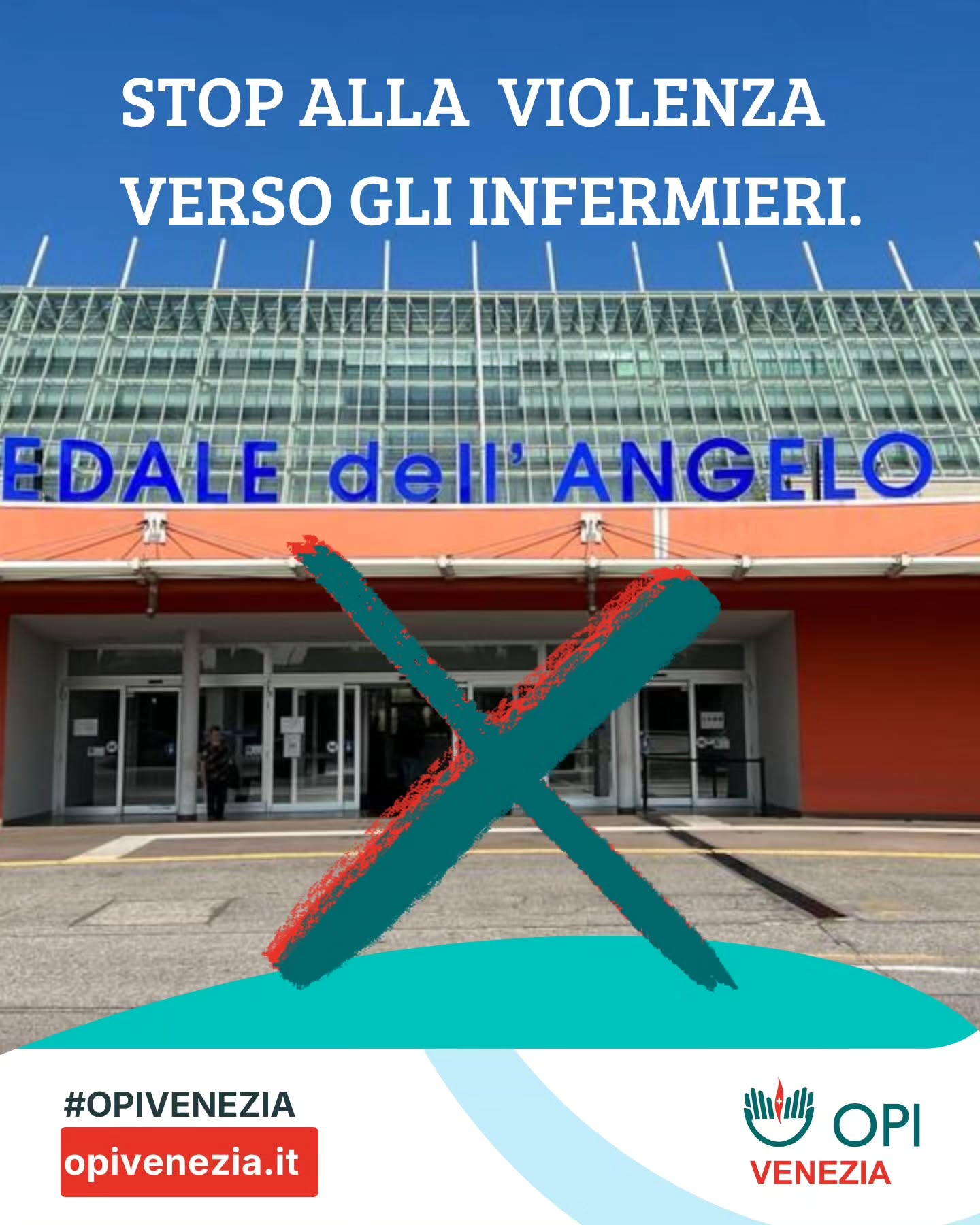 ‼️Aggressioni presso il Pronto Soccorso dell’Angelo di Mestre (VE).🤝Esprimiamo la nostr....